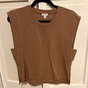 Cuyana Brown Muscle Tee